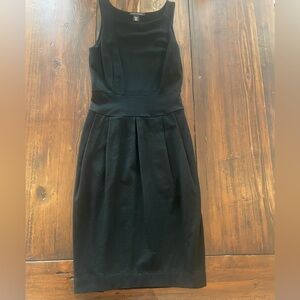 Banana Republic Classic Black Midi Dress